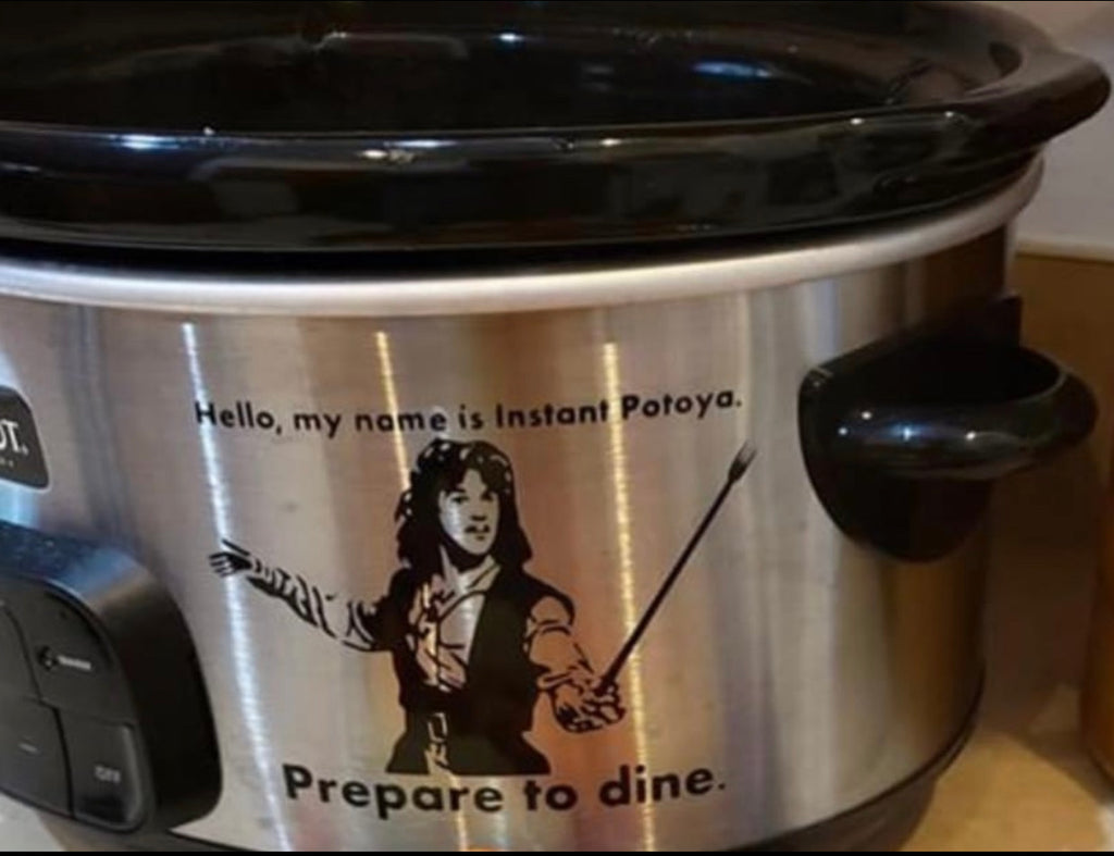 Instant Potoya Crockpot decal