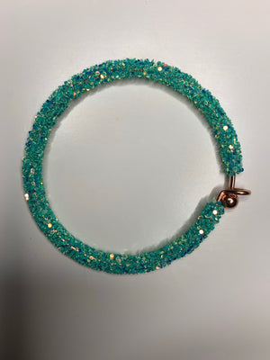 Mint Glitter Bracelet