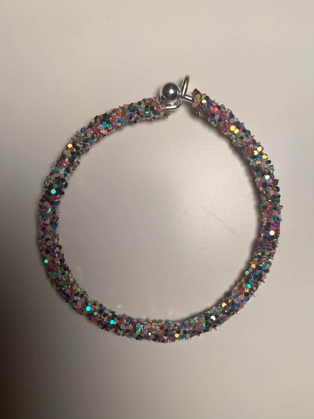 Rainbow Glitter Bracelet