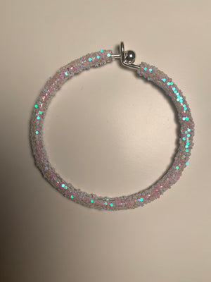 White Glitter Bracelet